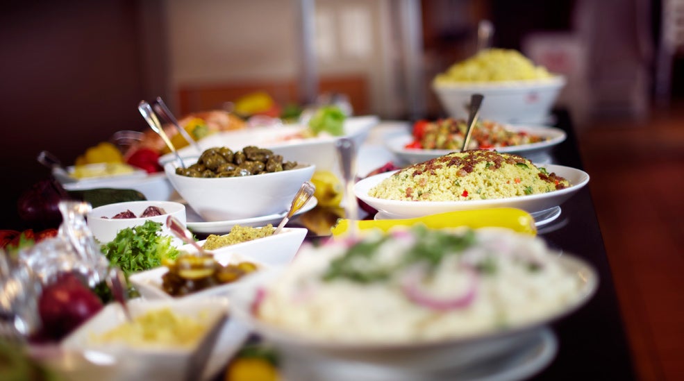 Delicious evening buffet at With Hotel in Tromso